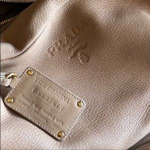 Large Prada Deerskin Bag